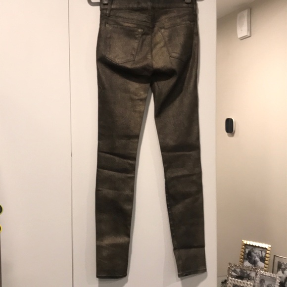 J Brand Size 26 Super Skinny Gold Dust - Picture 5 of 8